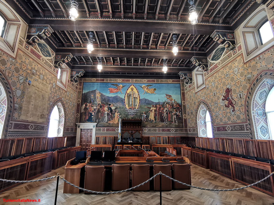 San Marino: a 25 anni dal restauro del Palazzo Pubblico firmato da Gae Aulenti, la Repubblica del Titano celebra l'anniversario