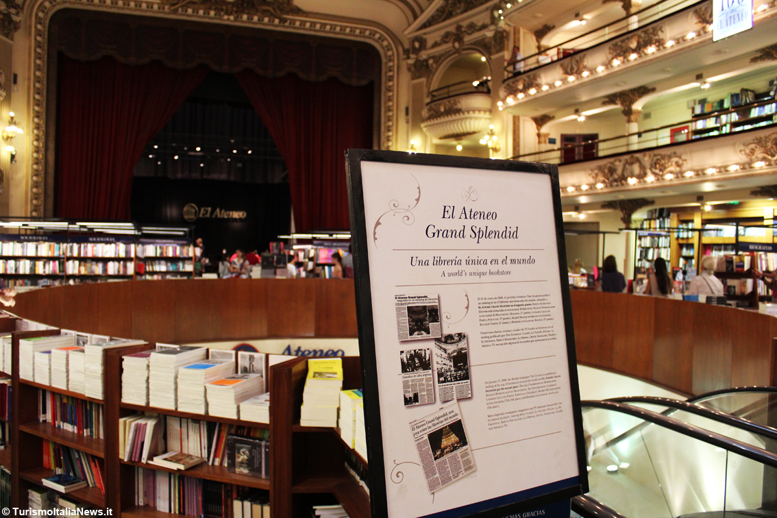 Buenos Aires, la libreria nel teatro: El Ateneo Grand Splendid è la più bella del mondo