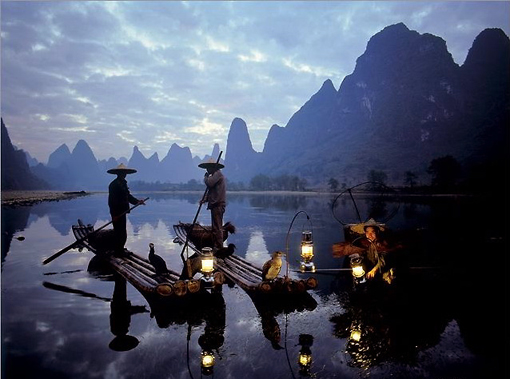 Poche città in Cina vantano i superbi scorci panoramici di Guilin