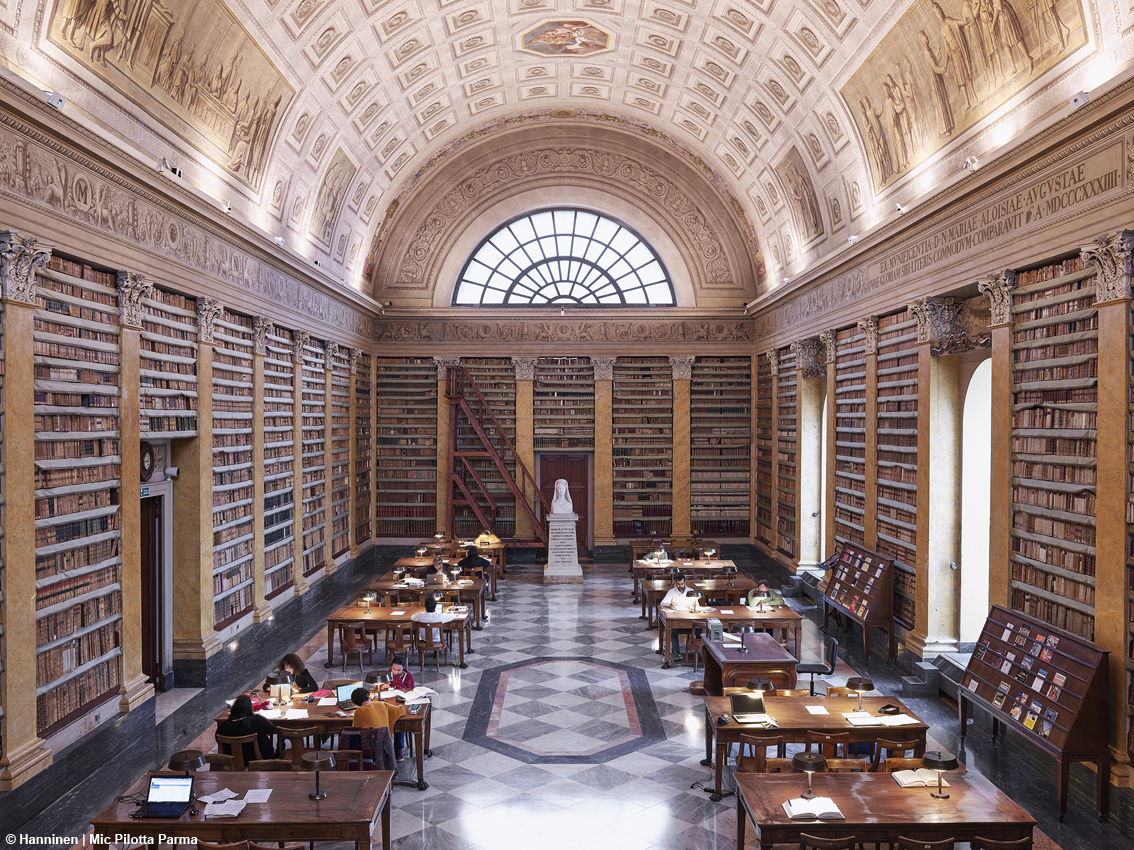Parma, Pilotta: la Biblioteca Palatina