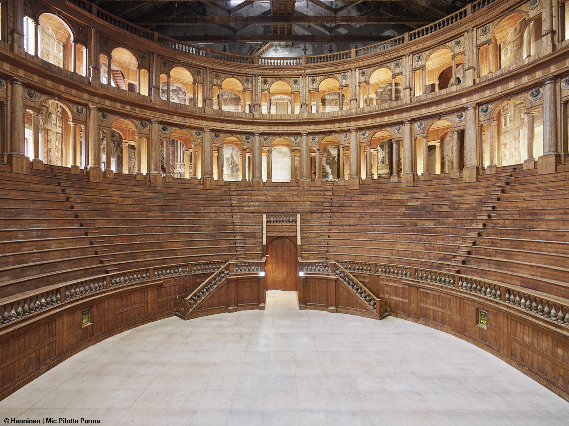 Parma, Pilotta: il Teatro Farnese