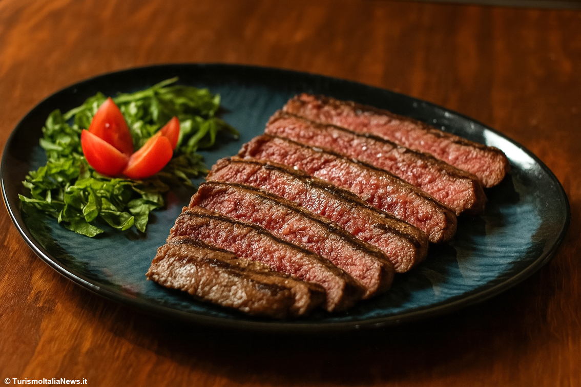La carne maremmana, apprezzata per la sua qualità e sapore inconfondibili, è una delle principali eccellenze gastronomiche del borgo