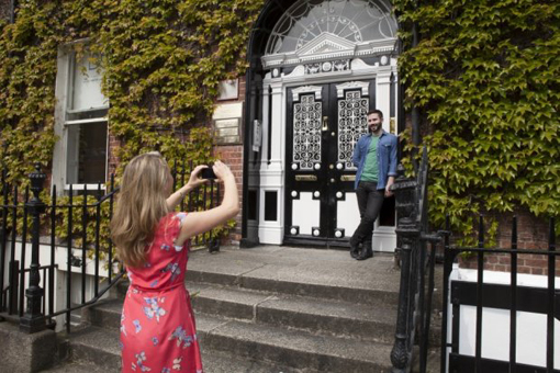 La Dublino, georgiana: Merrion Square