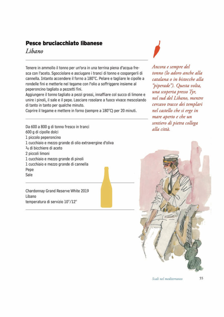 Cucinare con Corto Maltese: il libro di ricette ispirate al marinaio di Hugo Pratt, con la prefazione di Massimo Bottura