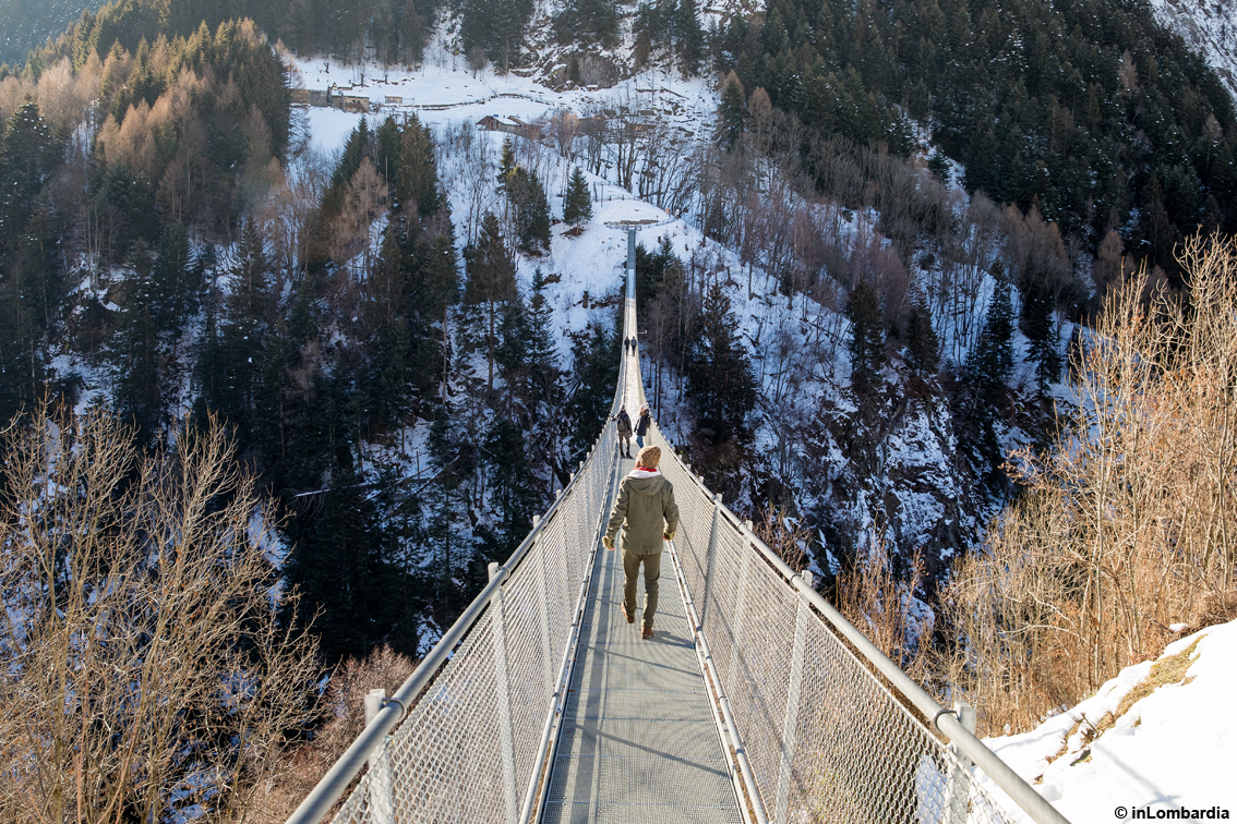 Val Tartano, il Ponte nel Cielo