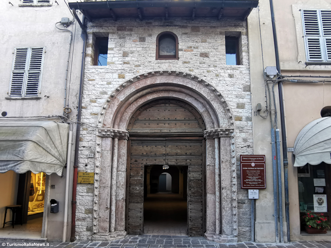 Arcevia, la chiesa di San Francesco