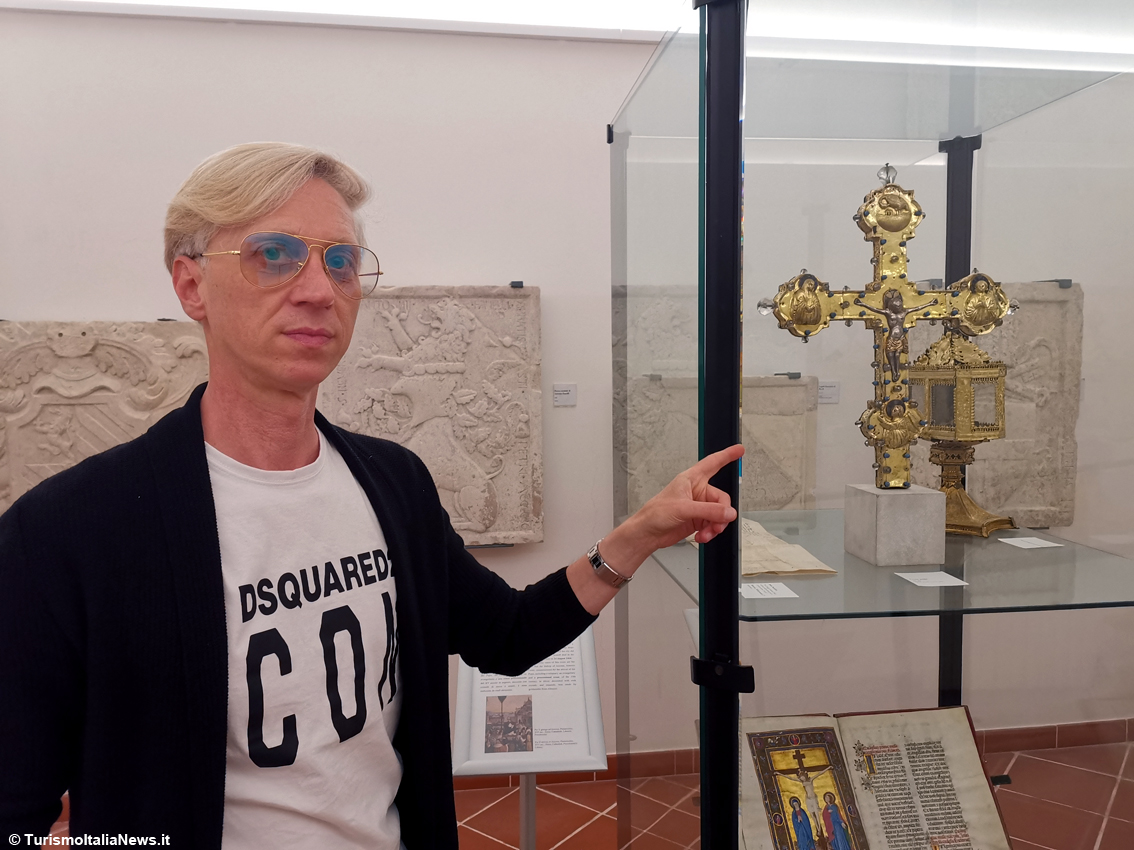 Lo storico dell'arte Diego Masala