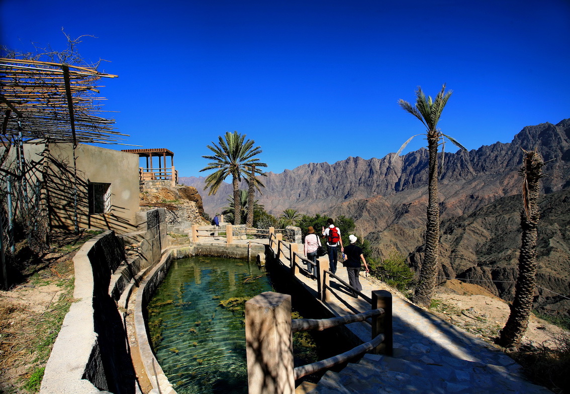 Il villaggio di Wakan (foto Turismo Oman)