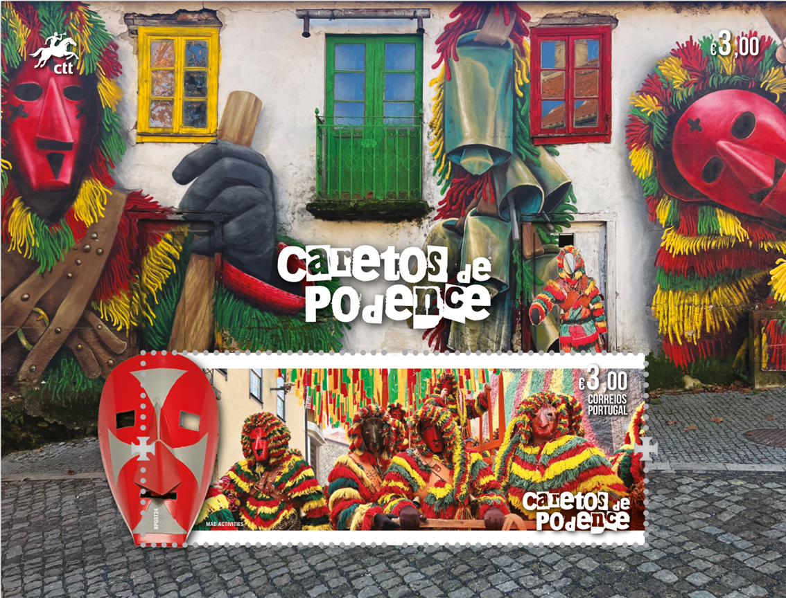 Caretos de Podence, aqui é o carnaval mais autêntico de Portugal: personagens diabólicas percorrem as ruas, libertando alegria e hilaridade