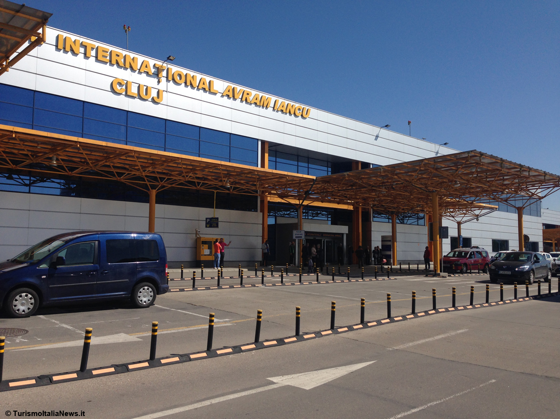 L'aeroporto di Cluj Napoca, Romania