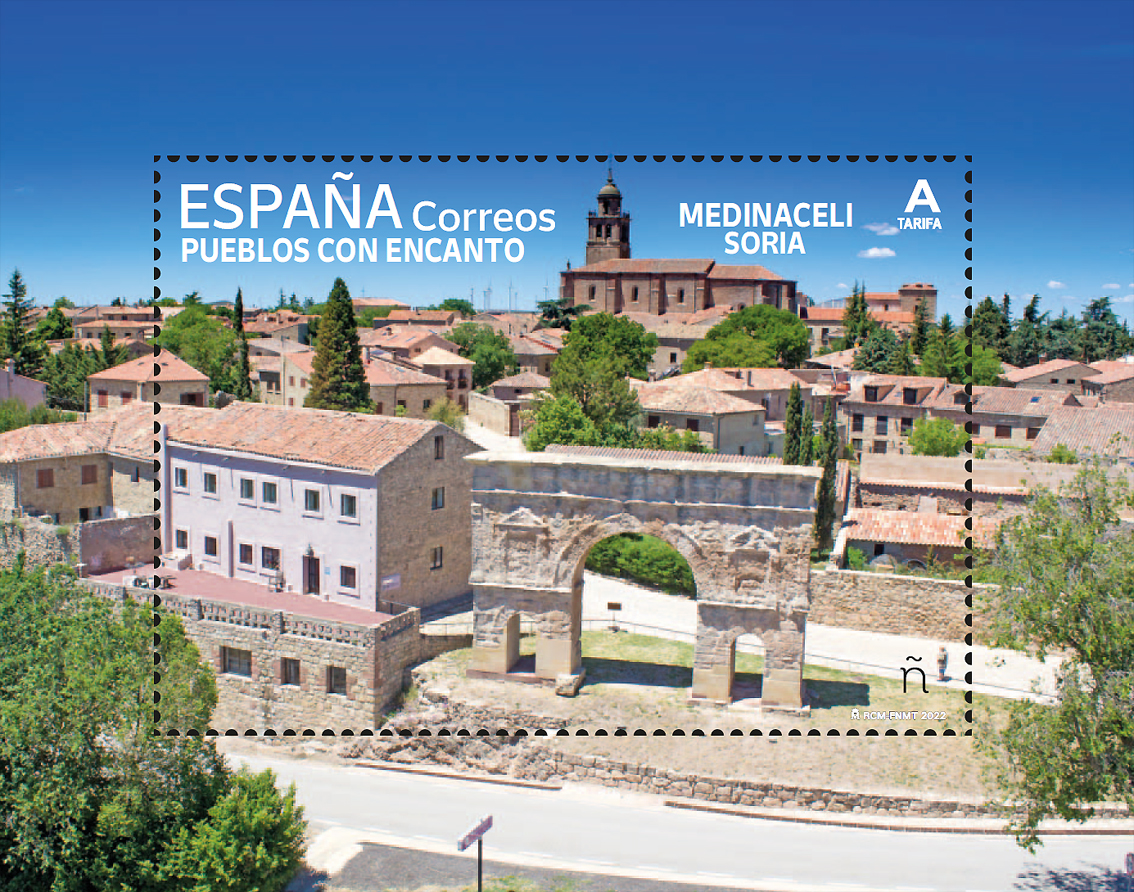 La cartolina postale dedicata a Medinaceli (Soria)