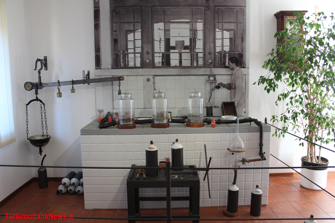 Il museo minerario localizzato nell’antico edificio della Torre dell’Orologio, che un tempo inglobava i vecchi forni Spirek