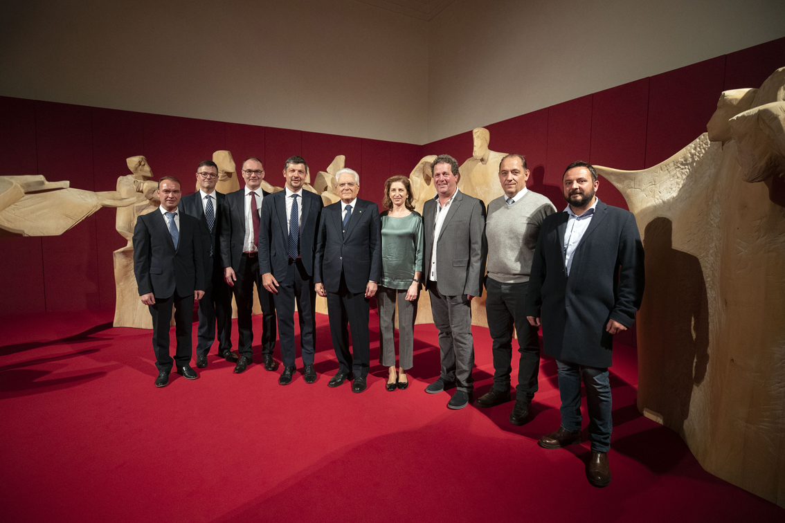 L’esposizione “Natività. L’arte del presepe della Val Gardena" allestita nella Palazzina Gregoriana del Quirinale