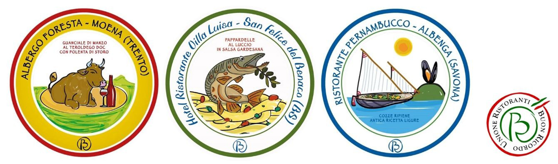 I cambi di piatto dei Ristoranti del Buon Ricordo
