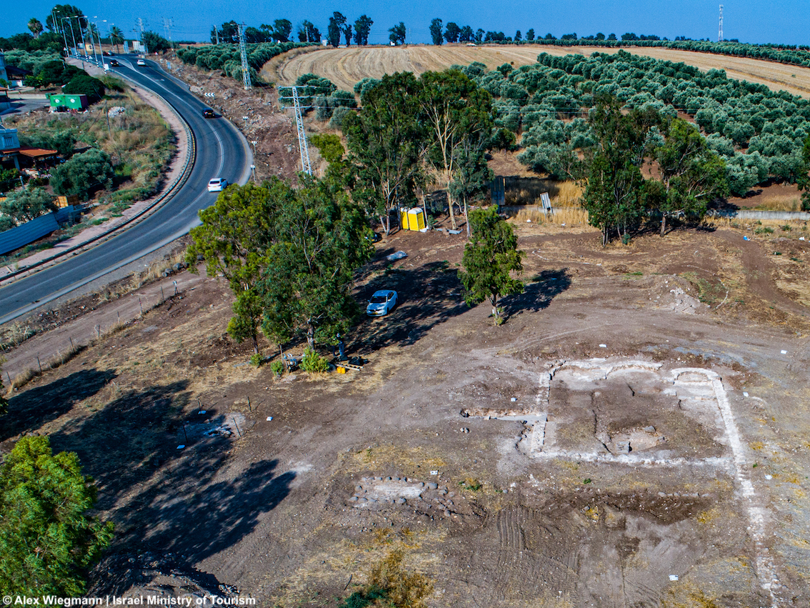 Israele: chiesa di 1.300 anni fa scoperta in Galilea vicino al Monte Tabor, nel villaggio di Kfar Kama