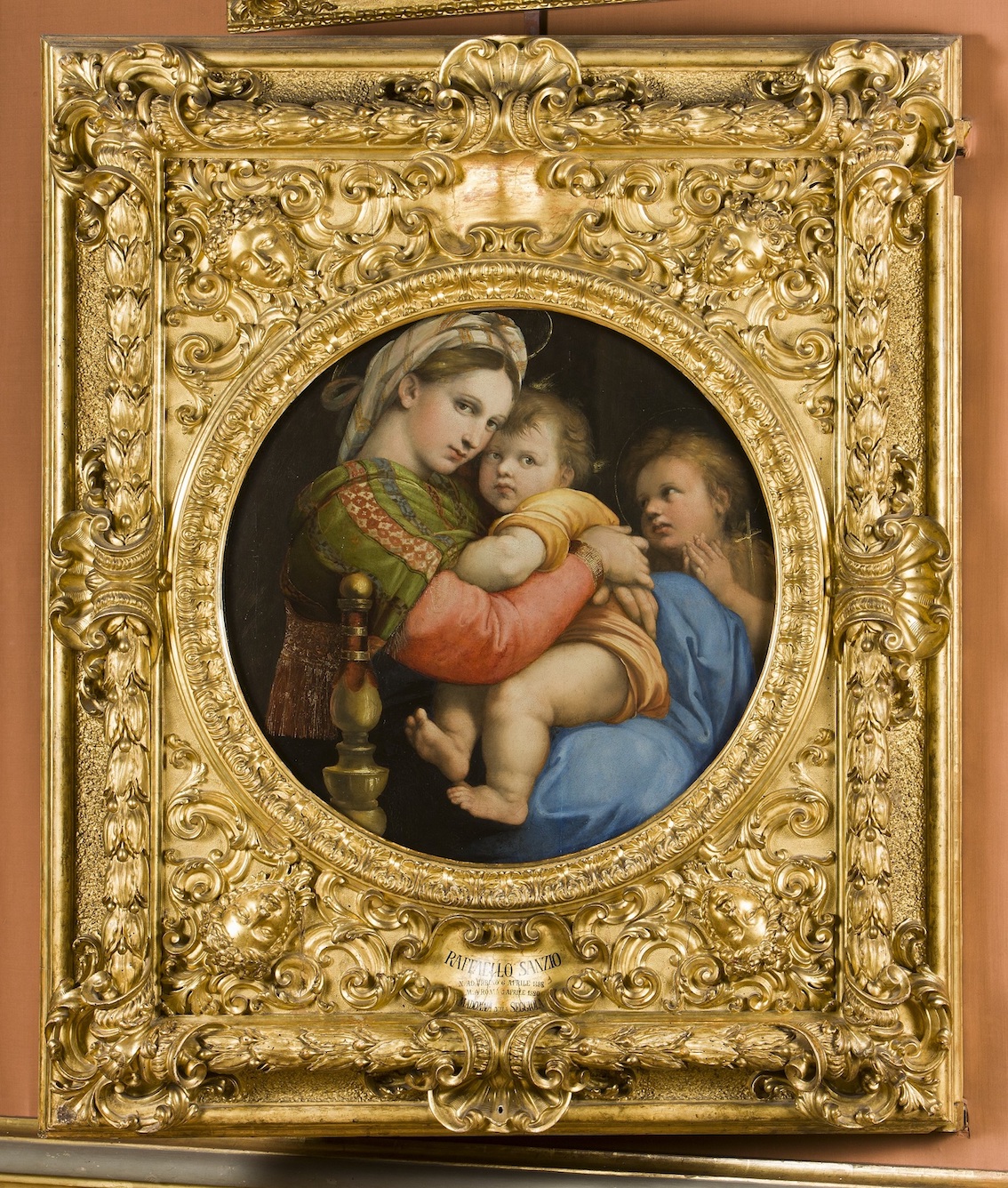 Raffaello, la Madonna della Seggiola - Gallerie degli Uffizi, Firenze