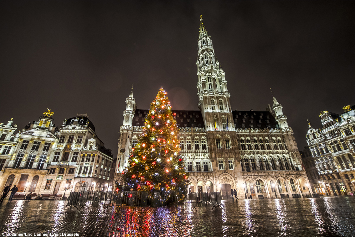 A Natale il centro di Bruxelles si accende di magia tra addobbi speciali e tante sorprese per Plaisirs d’Hiver
