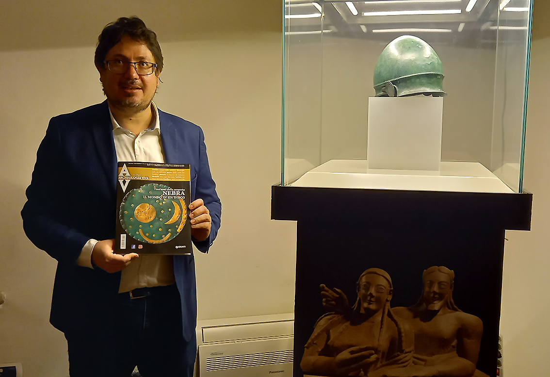 Valentino Nizzo, direttore del Museo di Villa Giulia