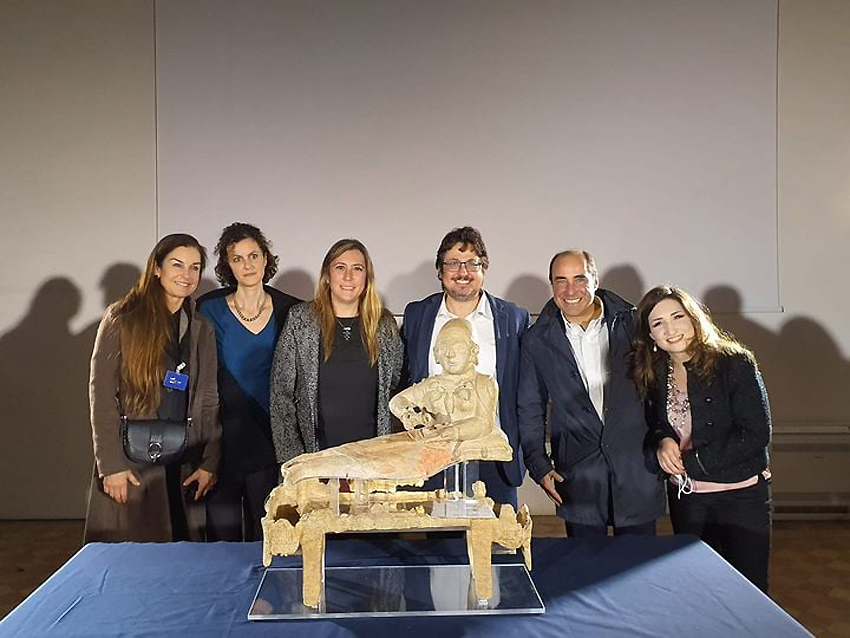 Donne dall’antichità: torna a splendere l’urna di Monte Abatone grazie alla collaborazione fra Q8 e Museo Etrusco di Villa Giulia