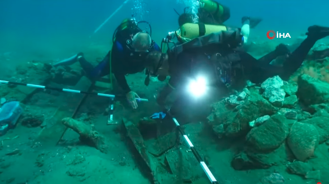 Archeologia subacquea in Turchia: un parco marino al largo di Gelibolu  che racconta la storia della prima guerra mondiale