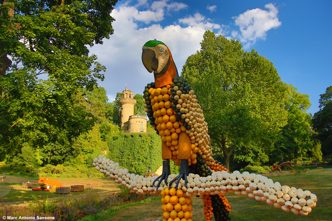 Il più grande festival delle zucche è al Blühendes Barock, il parco della residenza di Ludwigsburg