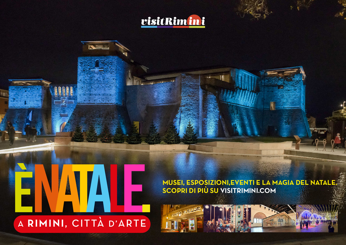 Rimini per tutto l'anno tra arte, cibo, cultura e benessere: ispirazioni di viaggio anche per il Natale 2022 con un cartellone ricco di eventi