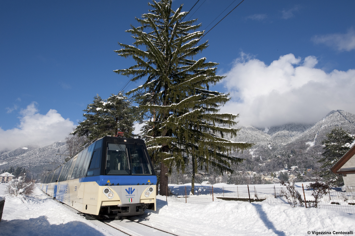 Con “Inverno per 2” sulla Ferrovia Vigezzina-Centovalli si viaggia in 2 pagando 1 solo biglietto