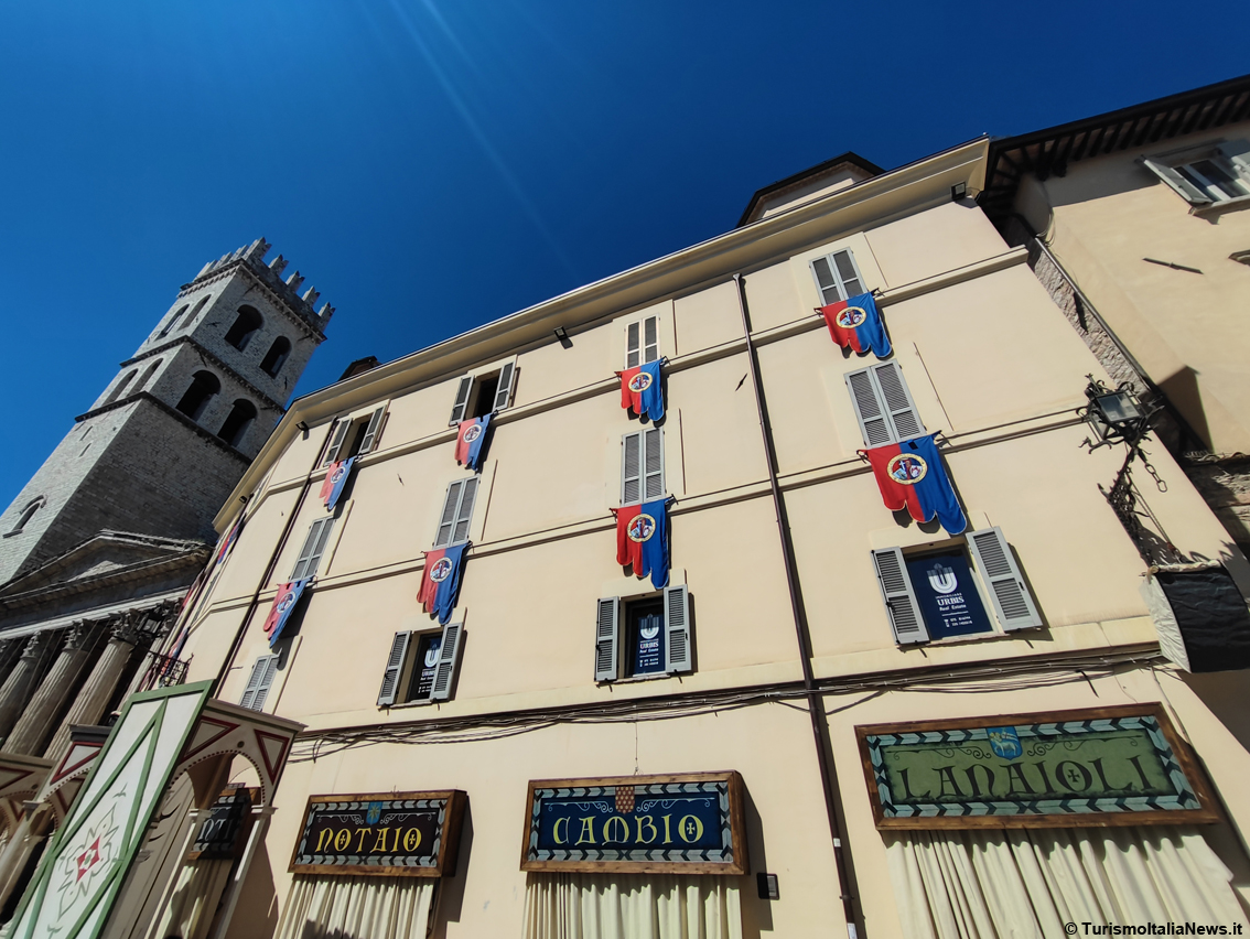 Uno degli eventi del Calendimaggio di Assisi