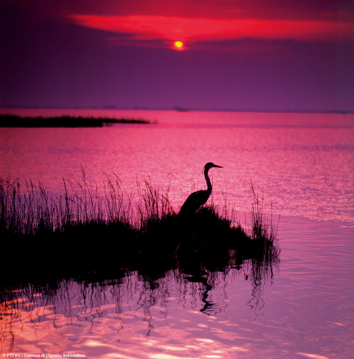 Nei colori del tramonto