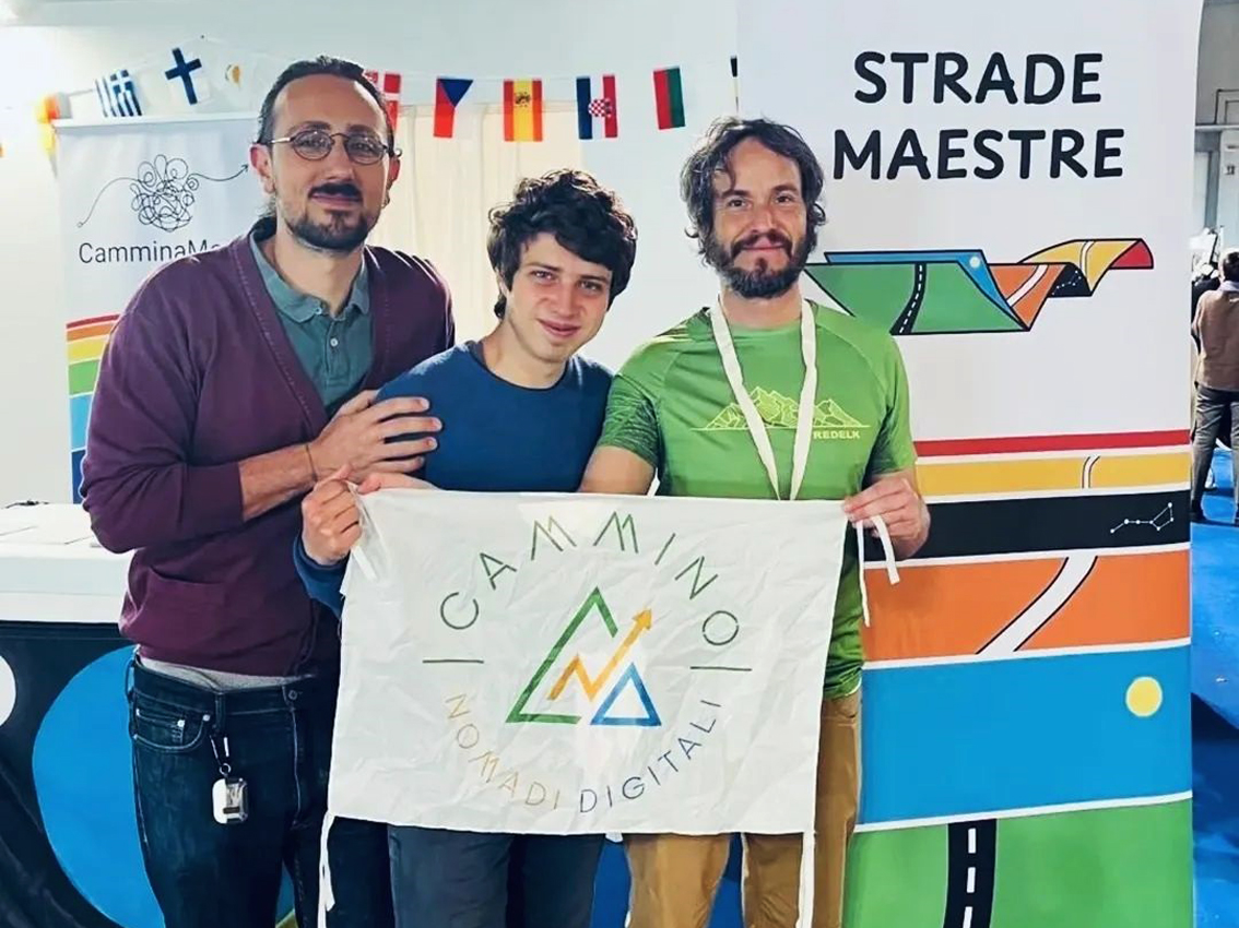 L’innovativo progetto educativo Strade Maestre torna sul Cammino dei Nomadi Digitali, nel Casertano