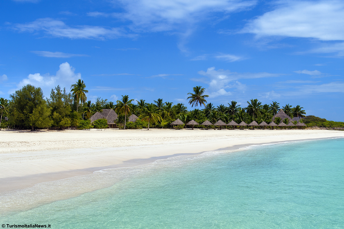 Una delle spiagge di Zanzibar