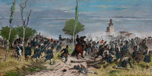 Giovanni Fattori, La Fanteria italiana