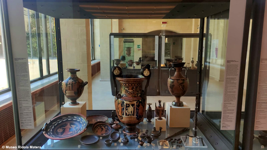 Allestimenti innovativi al Museo Archeologico Ridola di Matera: anche la voce dell’indovino cieco della mitologia Tiresia per coinvolgere visitatori