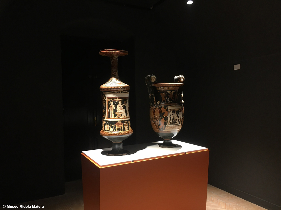 Allestimenti innovativi al Museo Archeologico Ridola di Matera: anche la voce dell’indovino cieco della mitologia Tiresia per coinvolgere visitatori