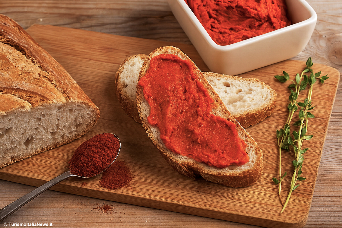 È ingrediente fondamentale della 'nduja: il peperoncino Tri Pizzi di Calabria è il millesimo prodotto nell'Arca del Gusto