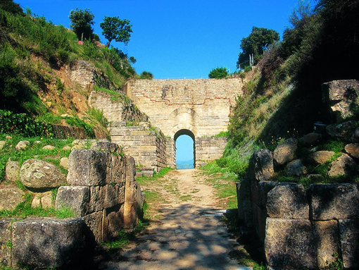 Gli scavi di Velia, Porta Rosa: sono una delle attrazioni del Parco del Cilento e del Vallo di Diano