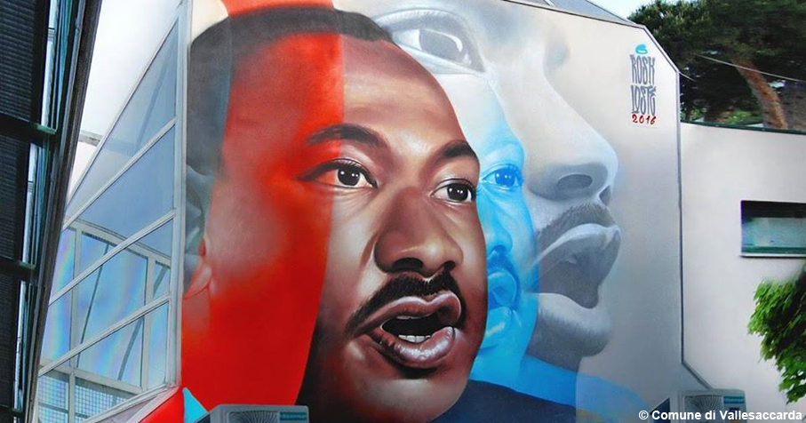 Vallesaccarda è conosciuta anche per un festival di street art
