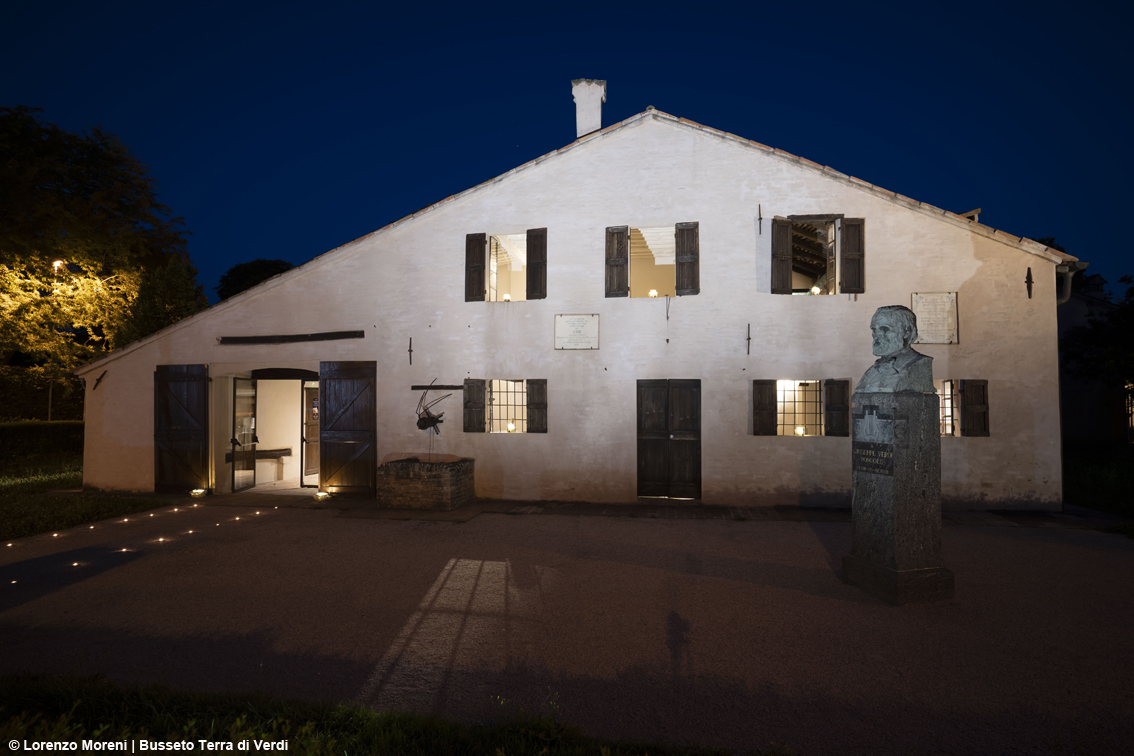 La casa di Giuseppe verdi a Busseto