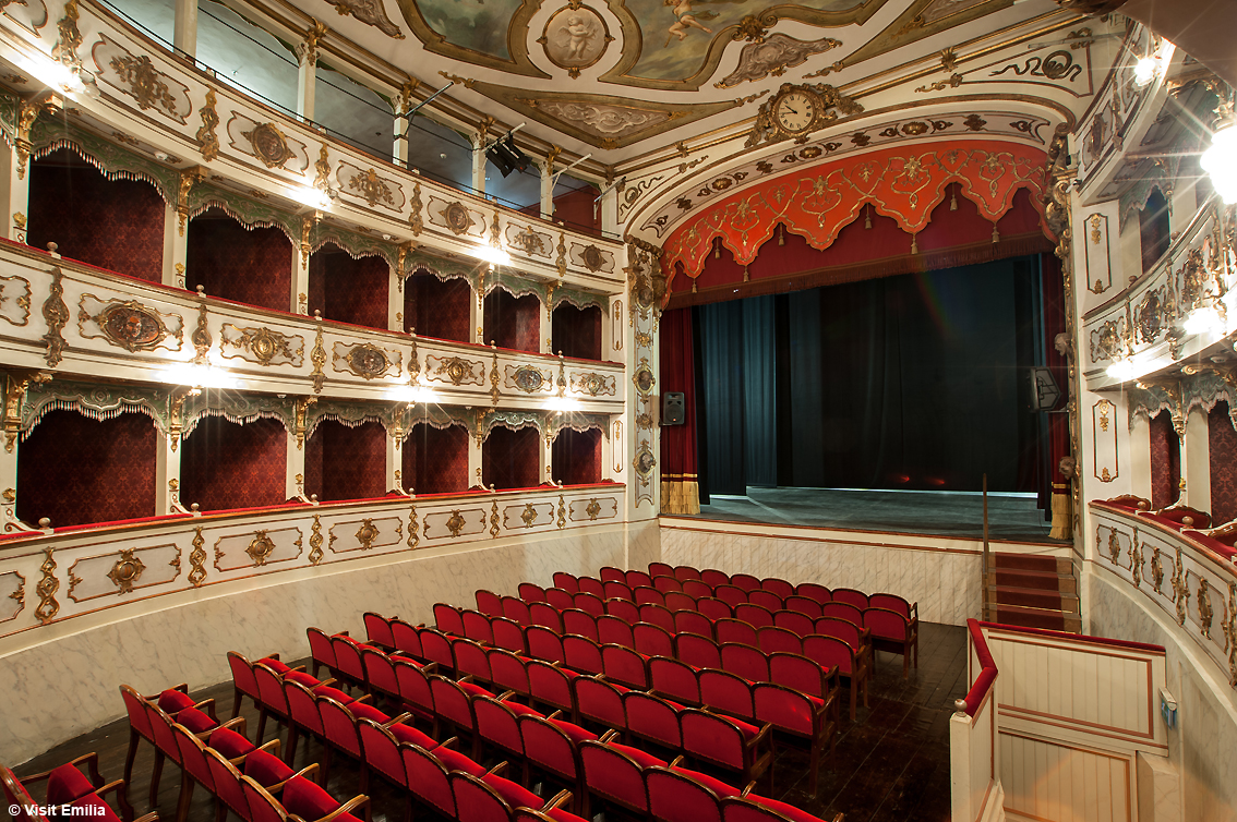 Busseto, il Teatro Giuseppe Verdi