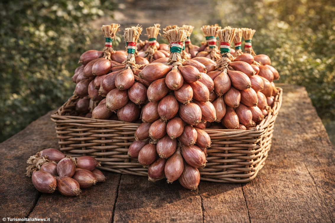 Il sapore tra vigne e sapori antichi: lo Scalogno Piacentino e il Prosciutto di Parma si incontrano lungo le Strade d'Emilia