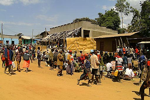 Jinka, dove si trovano i villaggi Mursi, un tempo nomadi ma ora agricoltori