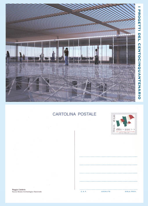 La cartolina dedicata a Reggio Calabria