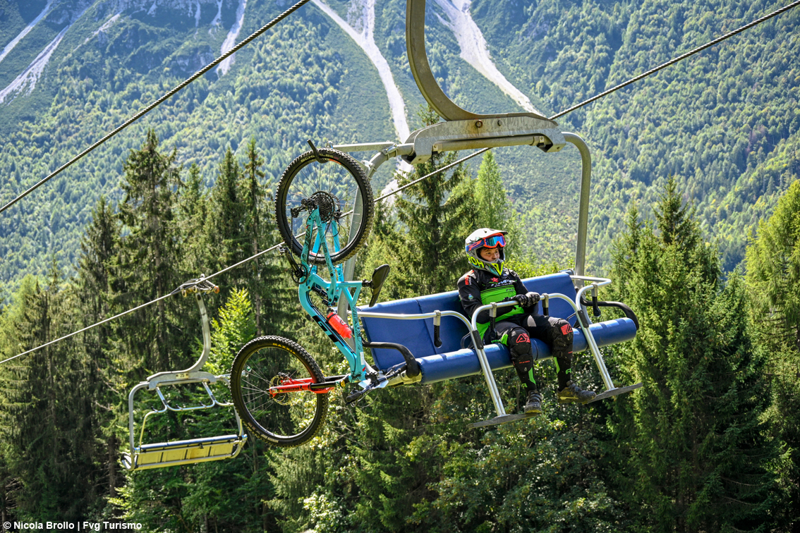 Forni di Sopra, il Gravity Park Varmost