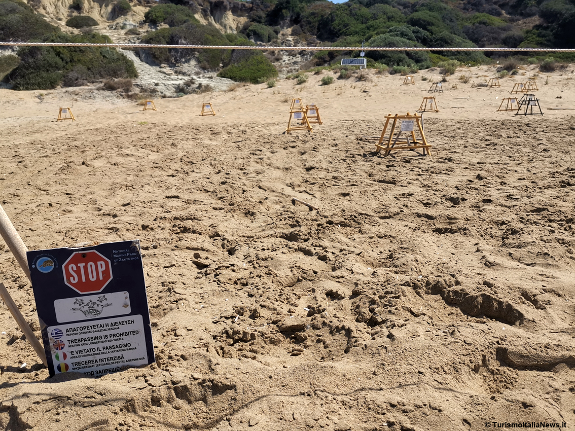 Zante, la spiaggi-santuario di Gerakas