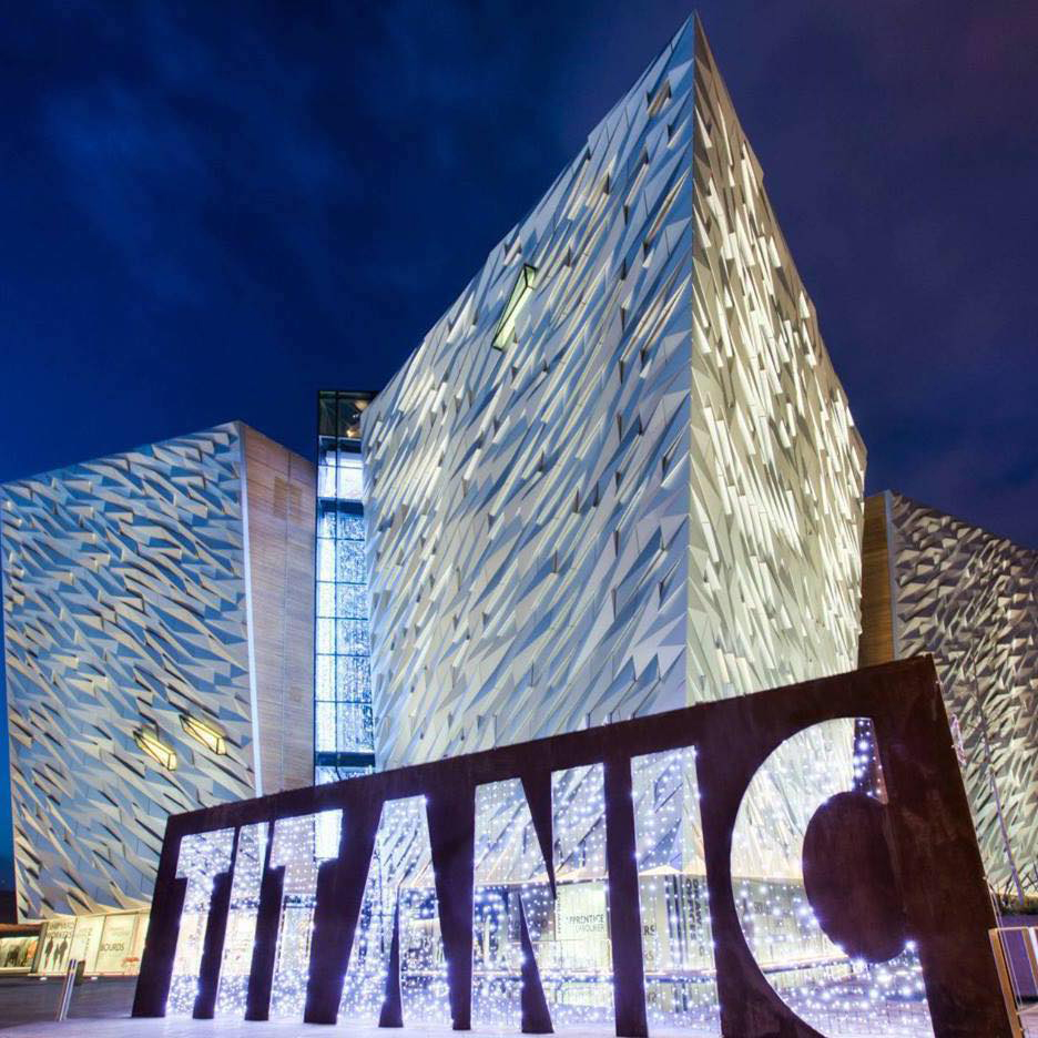 Il Titanic Belfast, nell'Irlanda del Nord