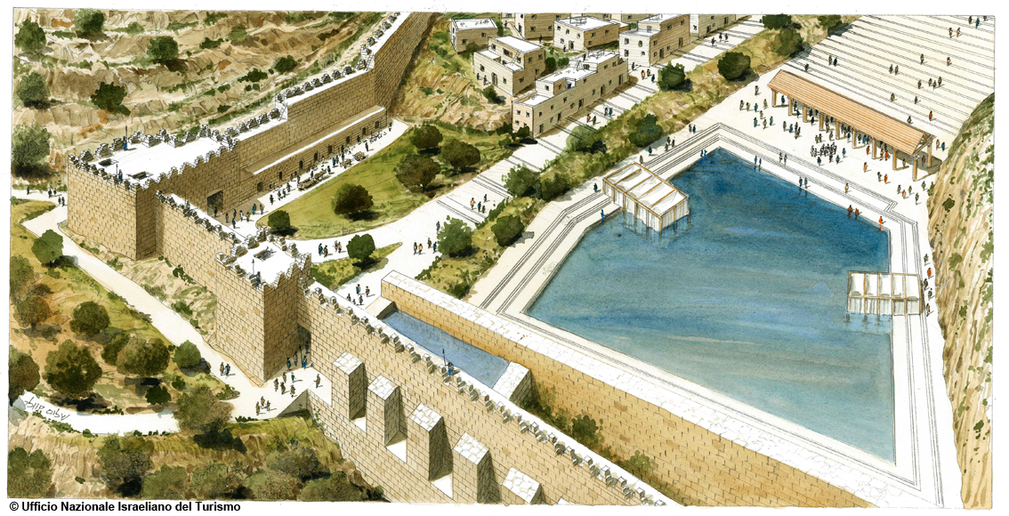 Gerusalemme, l'antica piscina di Siloe della Città di Davide per la prima volta si scava e viene aperta al pubblico