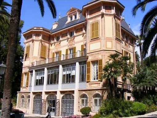 Villa Nobel a Sanremo, in Liguria, residenza di quell’Alfred Nobel inventore della dinamite
