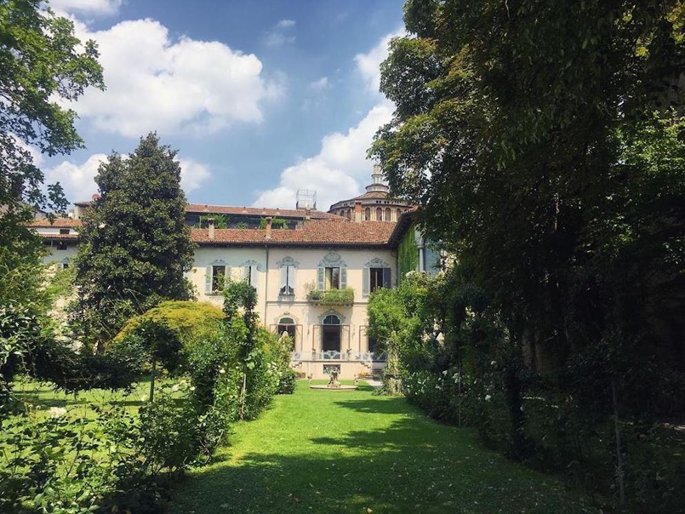 Milano, la Casa degli Atellani: la Vigna di Leonardo da Vinci