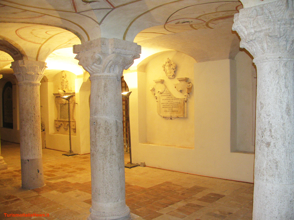 La cripta del Duomo di Foligno