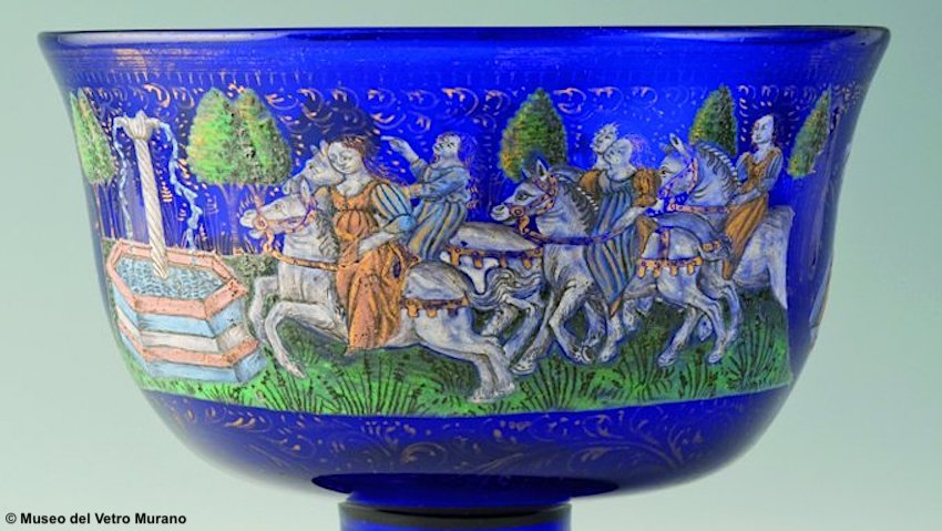 La Coppa Barovier, 1460-1470 - Museo del Vetro di Murano
